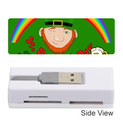 St  Patrick s Day Memory Card Reader (stick)  by Valentinaart
