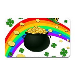 Good Luck Magnet (rectangular) by Valentinaart