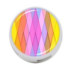 Graphics Colorful Color Wallpaper 4-port Usb Hub (two Sides)  by Nexatart