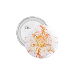 Orange Swirls 1 75  Buttons by SheGetsCreative