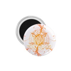 Orange Swirls 1 75  Magnets by SheGetsCreative