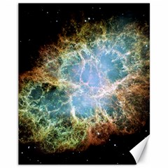Crab Nebula Canvas 11  X 14   by SheGetsCreative