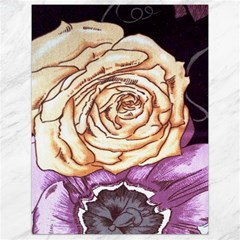 Texture Flower Pattern Fabric Design Canvas 18  X 24   by Nexatart