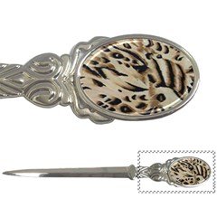 Tiger Animal Fabric Patterns Letter Openers by Nexatart