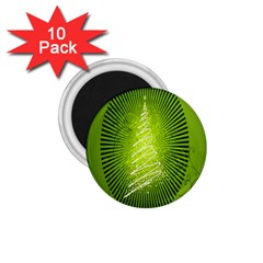 Vector Chirstmas Tree Design 1 75  Magnets (10 Pack)  by Nexatart