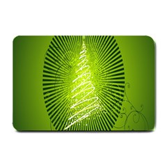 Vector Chirstmas Tree Design Small Doormat  by Nexatart
