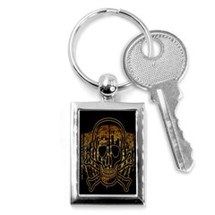 Virus Computer Encryption Trojan Key Chains (rectangle)  by Nexatart
