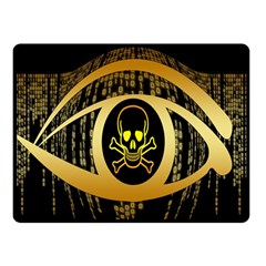 Virus Computer Encryption Trojan Fleece Blanket (small) by Nexatart