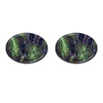 Backdrop Background Abstract Cufflinks (Oval) Front(Pair)