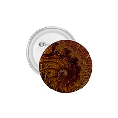 Copper Caramel Swirls Abstract Art 1 75  Buttons by Amaryn4rt