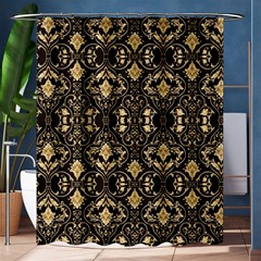 Wallpaper Wall Art Art Architecture Shower Curtain 60  X 72  (medium)  by Amaryn4rt