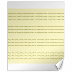 Background Pattern Lines Canvas 11  X 14   by Amaryn4rt