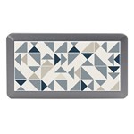 Geometric Triangle Modern Mosaic Memory Card Reader (Mini) Front
