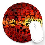 Board Conductors Circuits Round Mousepads Front