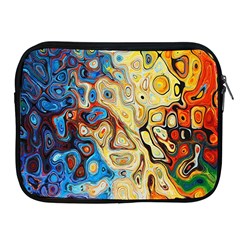 Background Structure Absstrakt Color Texture Apple Ipad 2/3/4 Zipper Cases by Amaryn4rt