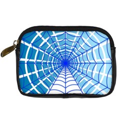Cobweb Network Points Lines Digital Camera Cases by Amaryn4rt