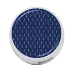 Anchor Pattern 4-Port USB Hub (Two Sides)  Back