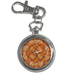 Vector Square Texture Pattern Key Chain Watches Front