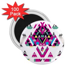 Geometric Play 2 25  Magnets (100 Pack)  by Amaryn4rt