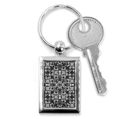 Modern Oriental Pattern Key Chains (rectangle)  by dflcprints