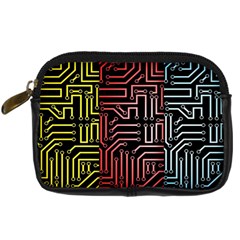 Circuit Board Seamless Patterns Set Digital Camera Cases by Amaryn4rt