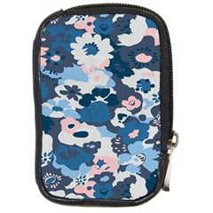 Fabric Wildflower Bluebird Compact Camera Cases by Simbadda