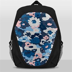 Fabric Wildflower Bluebird Backpack Bag by Simbadda