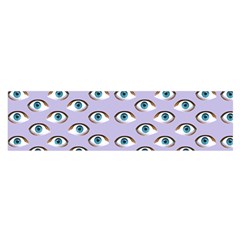 Purple Eyeballs Satin Scarf (oblong) by boho