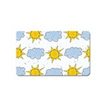 Sunshine Tech White Magnet (Name Card) Front
