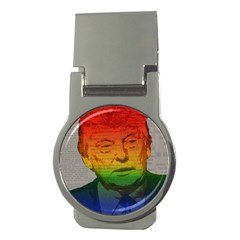 Rainbow Trump  Money Clips (round)  by Valentinaart