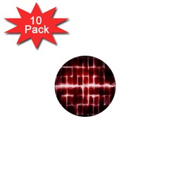 Electric Lines Pattern 1  Mini Buttons (10 Pack)  by Simbadda