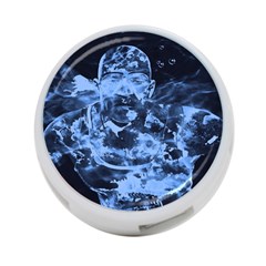 Blue Angel 4-port Usb Hub (one Side) by Valentinaart