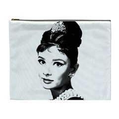 Audrey Hepburn Cosmetic Bag (xl) by Valentinaart