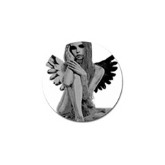 Stone Angel Golf Ball Marker by Valentinaart