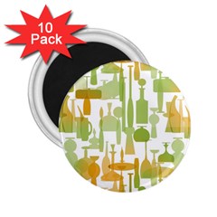 Angerine Blenko Glass 2 25  Magnets (10 Pack)  by Simbadda