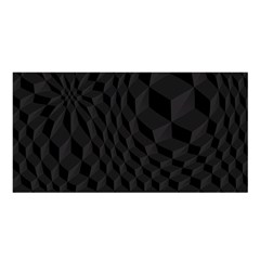 Pattern Dark Texture Background Satin Shawl by Simbadda