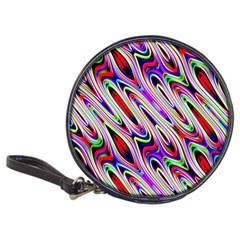 Multi Color Wave Abstract Pattern Classic 20-cd Wallets by Simbadda