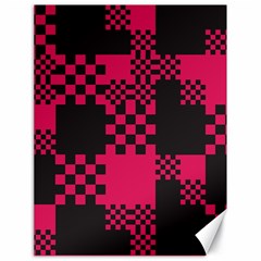 Cube Square Block Shape Creative Canvas 18  X 24   by Simbadda