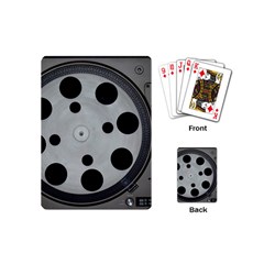 Turntable Record System Tones Playing Cards (mini)  by Simbadda