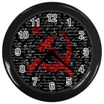 Communism  Wall Clocks (Black) Front