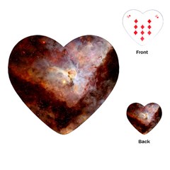 Carina Nebula Playing Cards (heart)  by SpaceShop