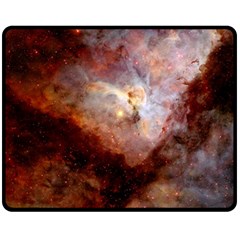 Carina Nebula Fleece Blanket (medium)  by SpaceShop