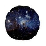 Large Magellanic Cloud Standard 15  Premium Flano Round Cushions Back