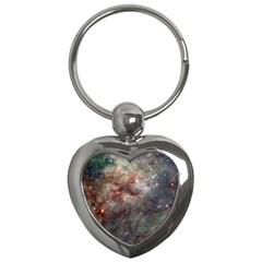 Tarantula Nebula Key Chains (heart)  by SpaceShop