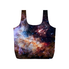 Celestial Fireworks Full Print Recycle Bags (s)  by SpaceShop