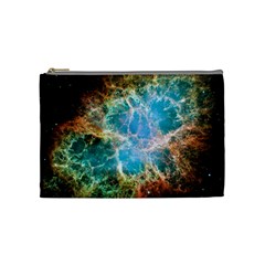 Crab Nebula Cosmetic Bag (medium)  by SpaceShop