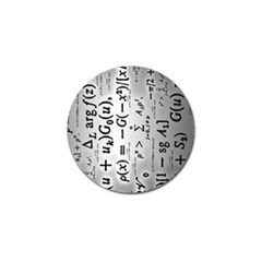 Science Formulas Golf Ball Marker (4 Pack) by Simbadda
