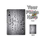 Science Formulas Playing Cards 54 (Mini)  Front - Club4