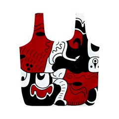 Mexico Full Print Recycle Bags (m)  by Valentinaart