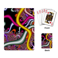 Fractal Roots Playing Card by Simbadda